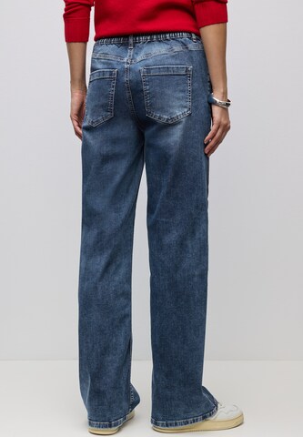 STREET ONE Loosefit Jeans in Blau