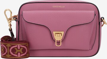 Coccinelle Crossbody Bag 'Beat Soft Ribb' in Pink: front