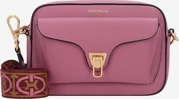 Coccinelle Crossbody Bag 'Beat Soft Ribb' in Pink: front