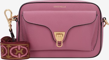 Borsa a tracolla 'Beat Soft Ribb' di Coccinelle in rosa: frontale