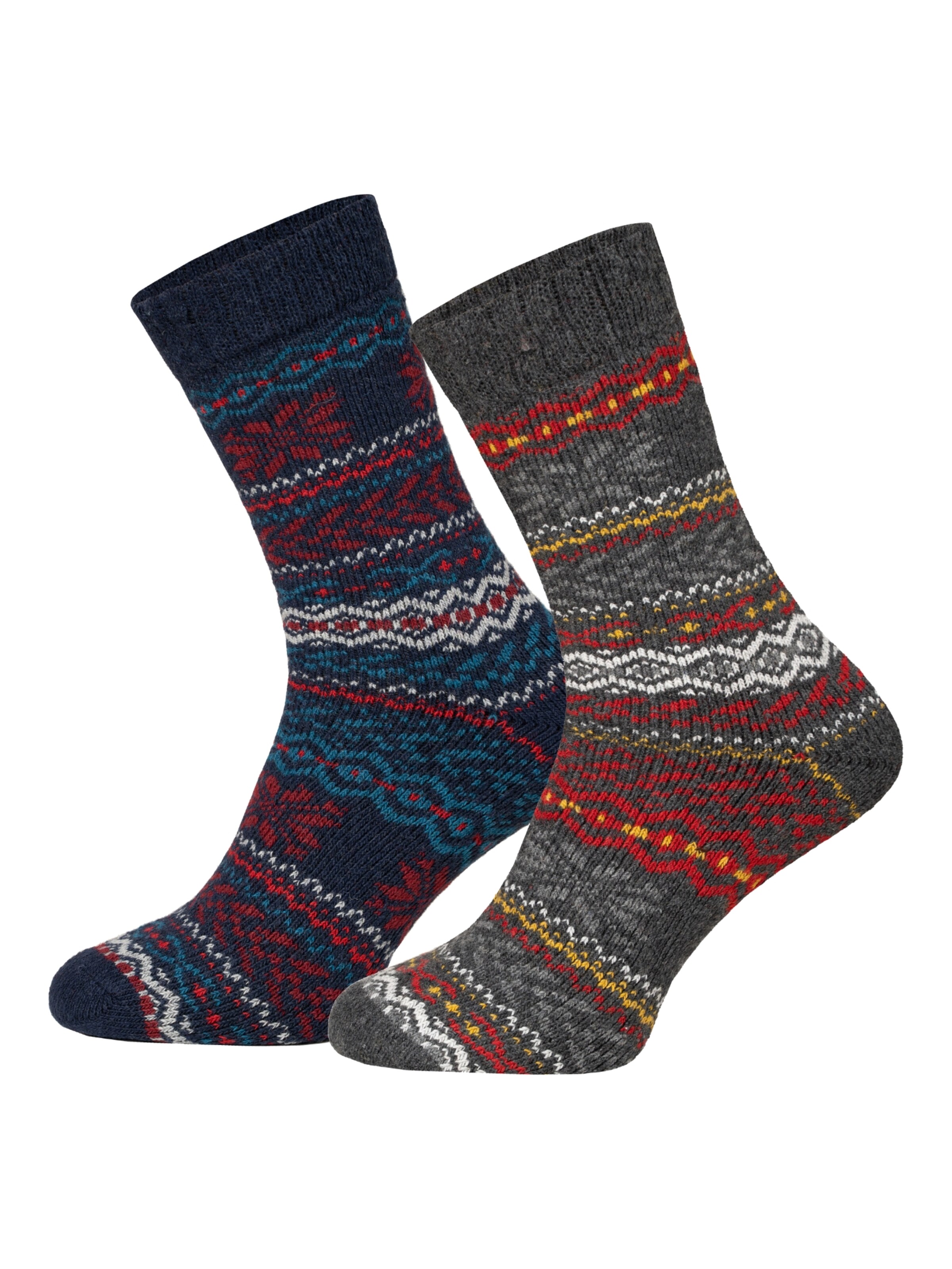 HomeOfSocks Socks 'HOS6536' in Grey: front