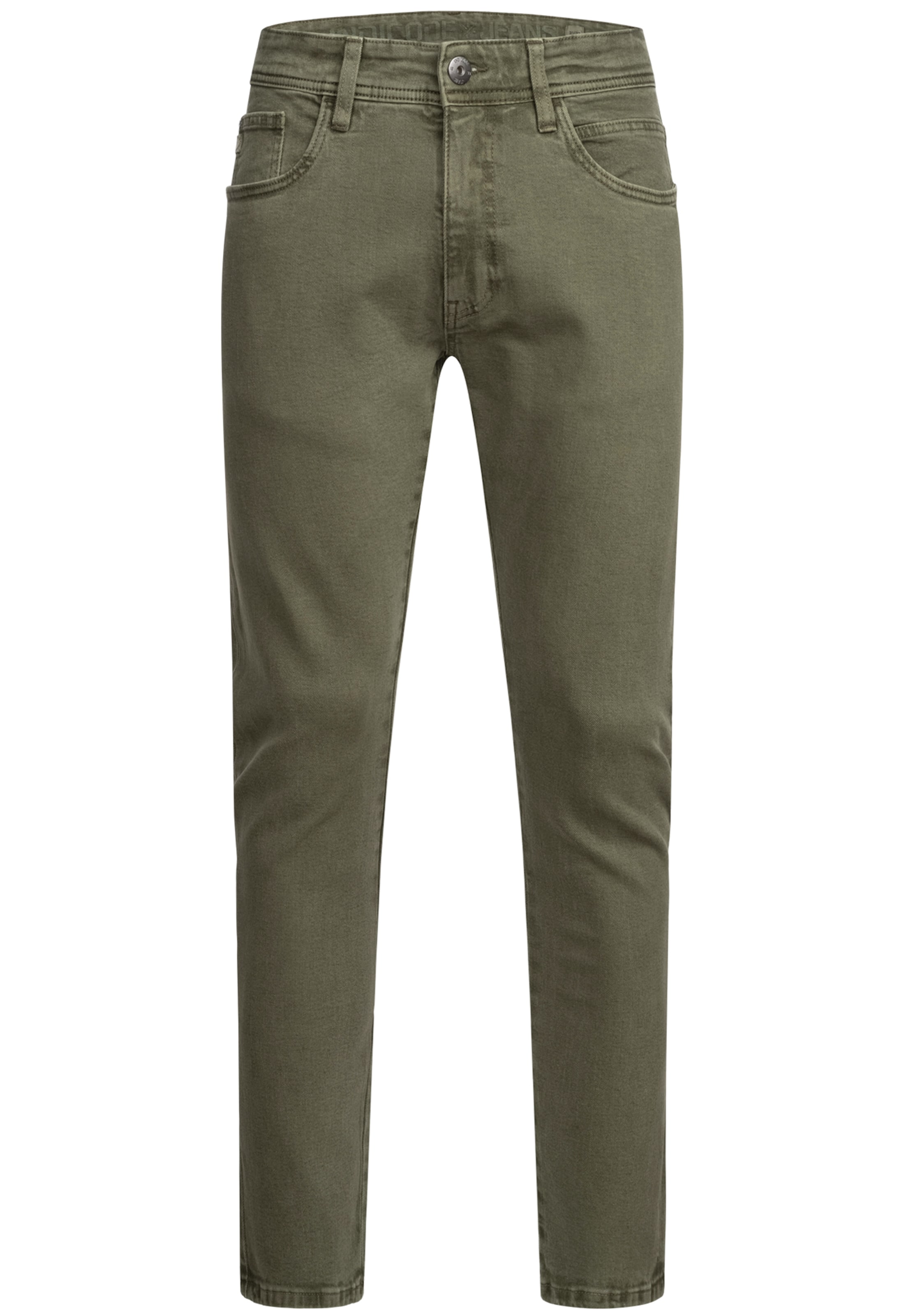 INDICODE JEANS Jeans in Green: front