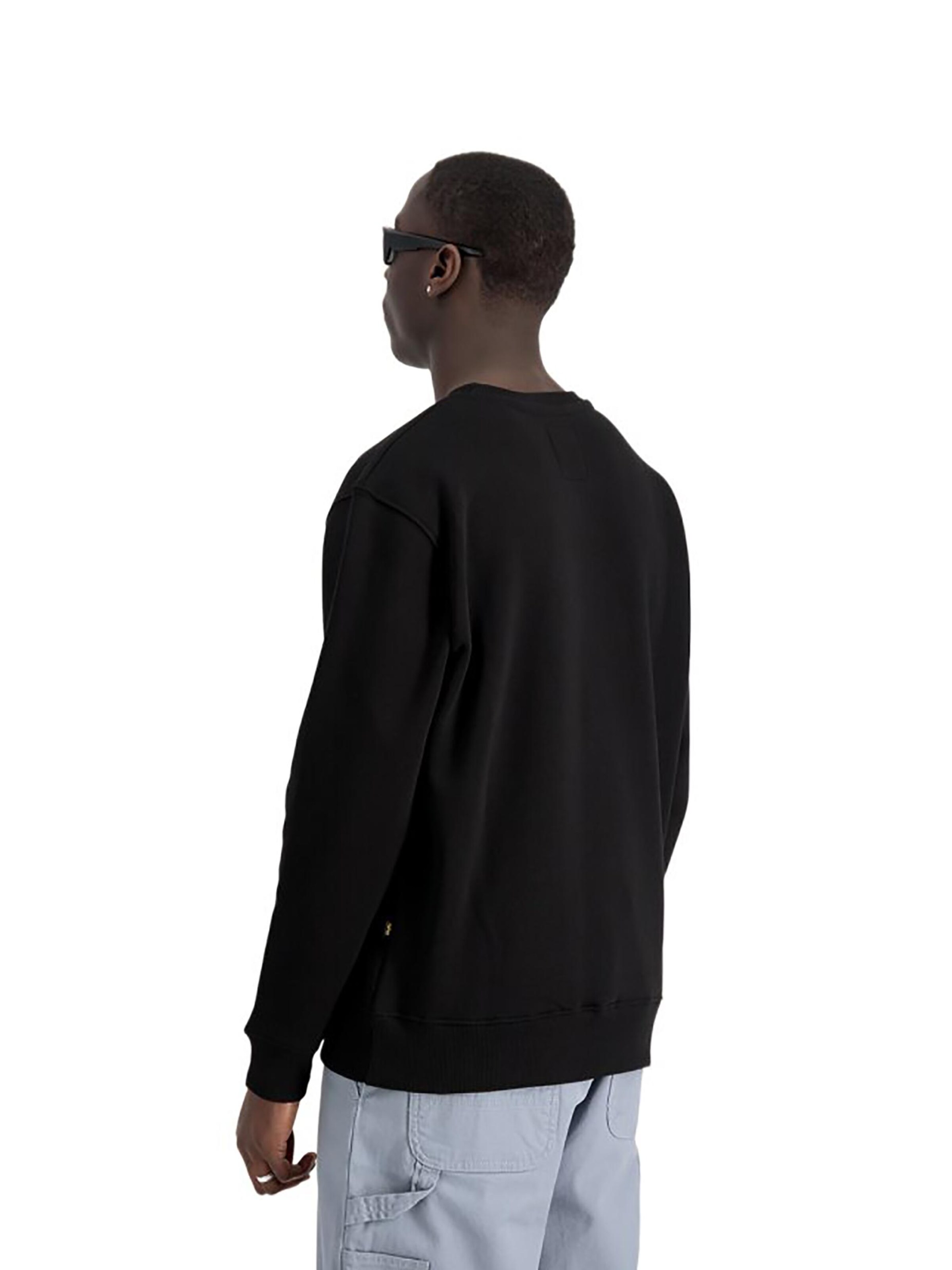 ALPHA INDUSTRIES Sweatshirt 'Basic' in Black