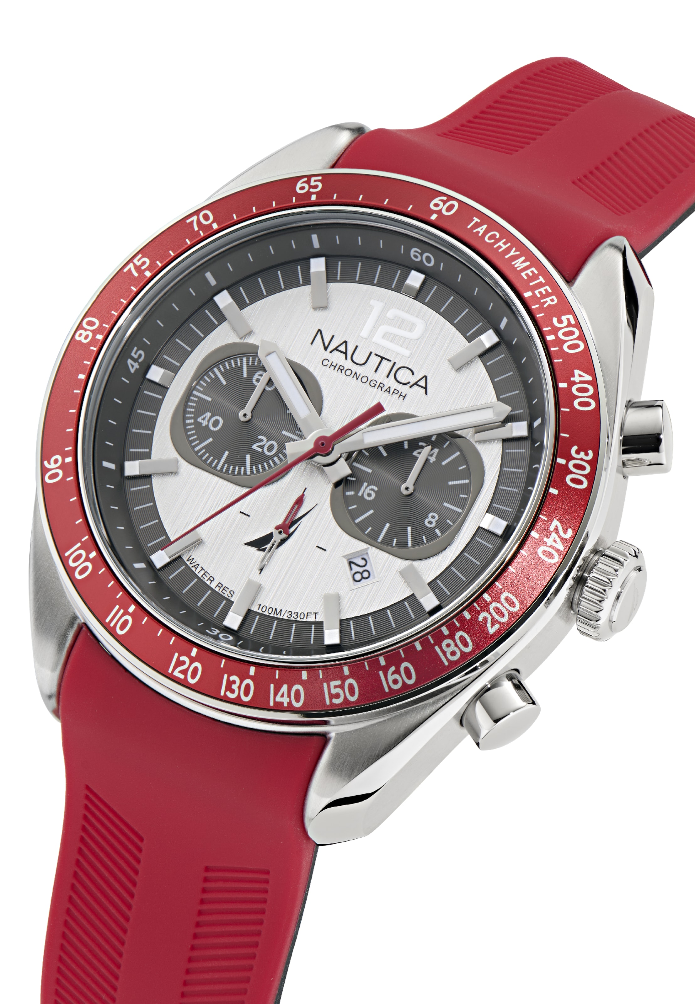 Montre à affichage analogique ' KEDGE ' NAUTICA en rouge
