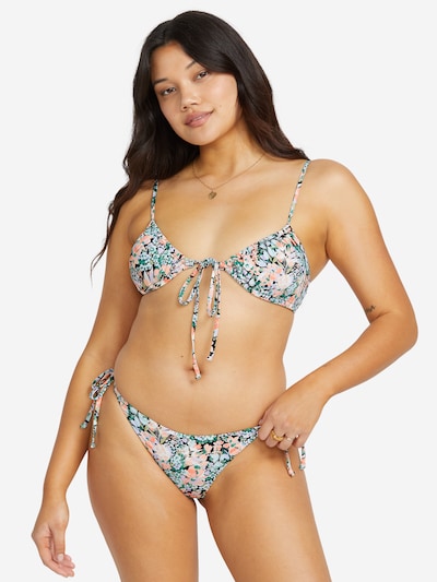 BILLABONG Bikini Top 'Sweet Fields' in Light blue / Green / Coral / Black, Item view