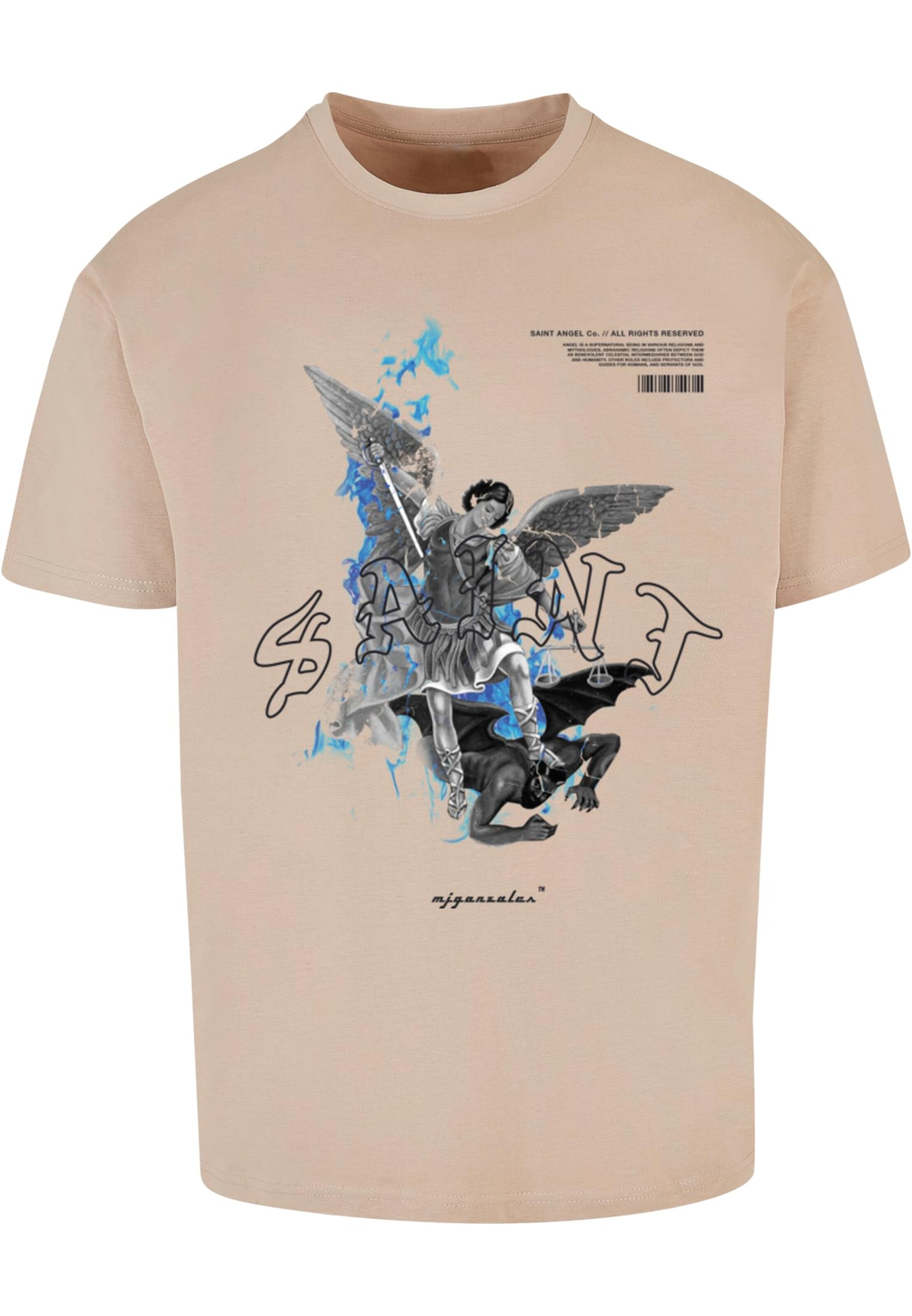 MJ Gonzales Shirt 'Saint' in Beige: front