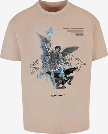 MJ Gonzales T-Shirt 'Saint' in Beige: predná strana