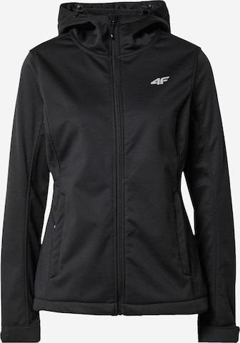 Veste de sport 4F en noir : devant