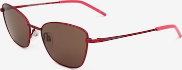 Occhiali da sole 'BEO3023' di UNITED COLORS OF BENETTON in rosso: frontale