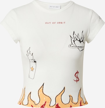 OUT OF ORBIT Shirt 'Josy' in White: front