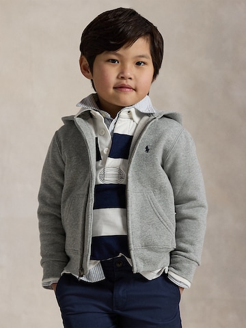 Polo Ralph Lauren Sweat jacket in Grey: front