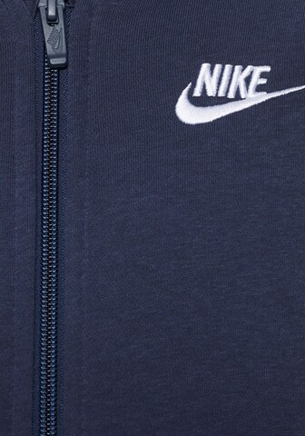 Nike Sportswear Средняя посадка Кофта на молнии в Синий