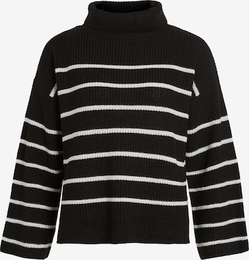 VILA Sweater 'Vigga' in Black: front