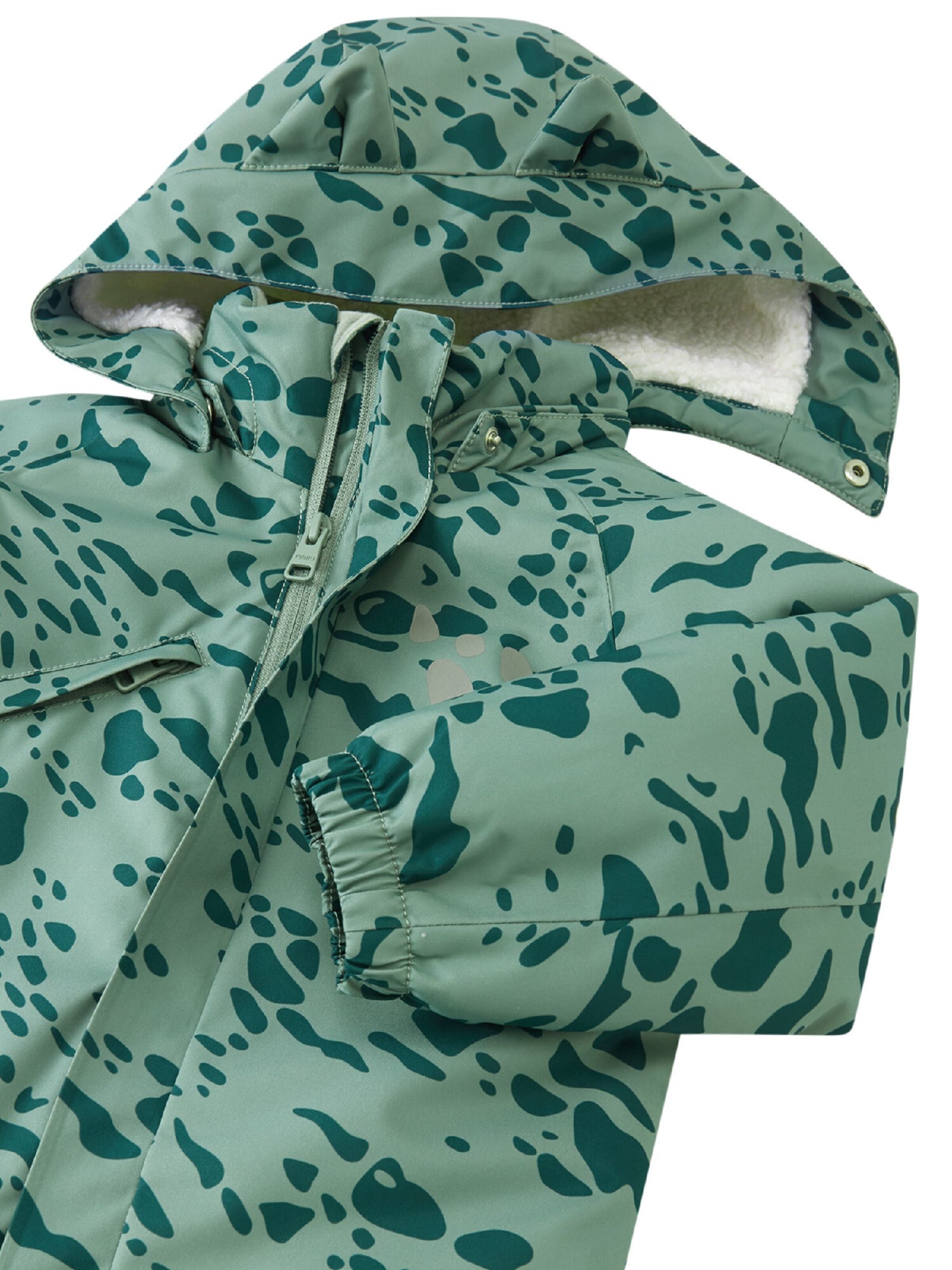 Reima Overall 'Hasula' in Groen: voorkant
