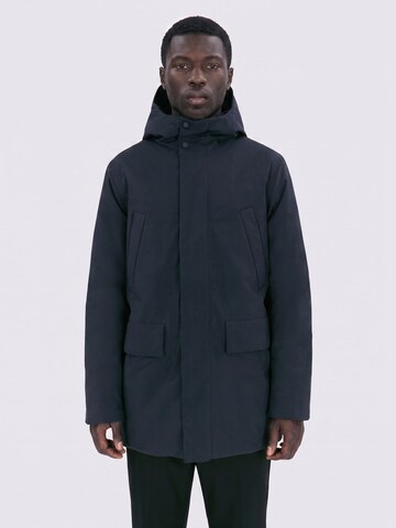 elvine Winter Jacket 'LUCIUS DARK NAVY' in Blue: front