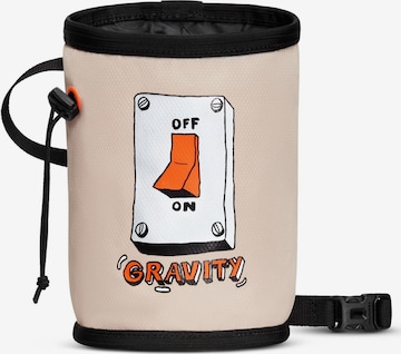 MAMMUT Sporttasche 'Gym Print' in Beige: Vorderseite