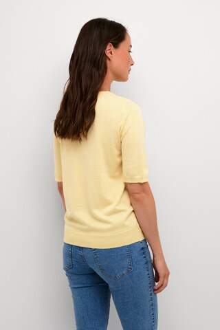 Kaffe Sweater 'Lizza' in Yellow