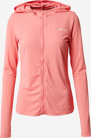 ONLY PLAY Training Jacket 'MILA' in Orange: front