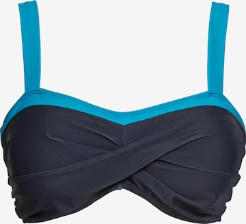 SHEEGO Balconette Bikinitop in Blau: predná strana