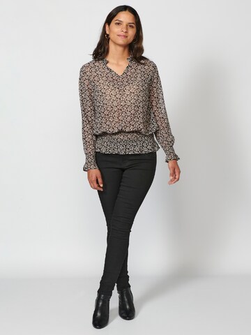 KOROSHI - Blusa en negro