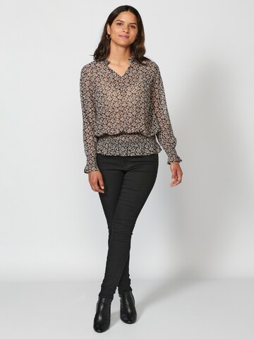 KOROSHI Blouse in Black