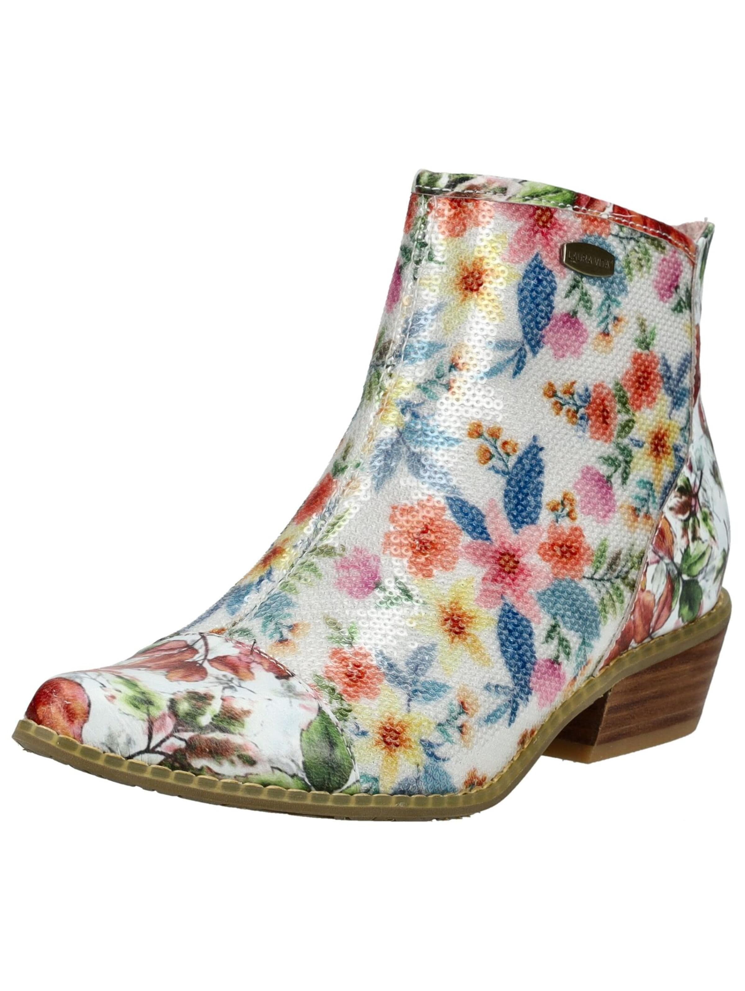 Bottines Laura Vita en blanc : devant