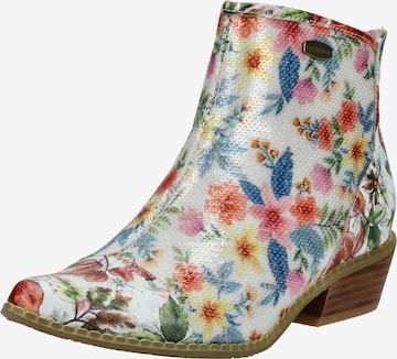 Laura Vita Stiefelette in Weiß: Vorderseite
