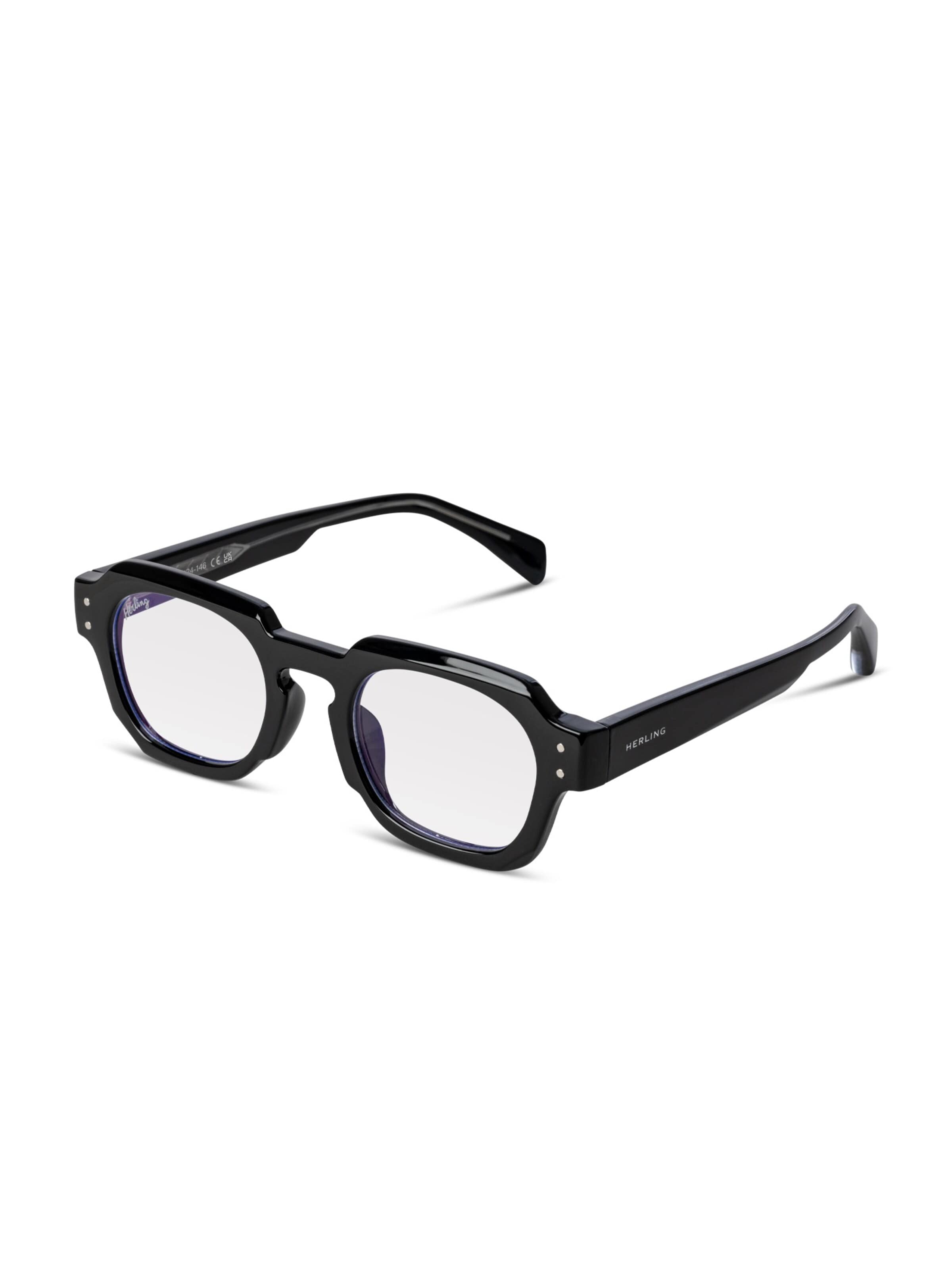 Lunettes 'Grayson Blue Light' Herling en noir : devant