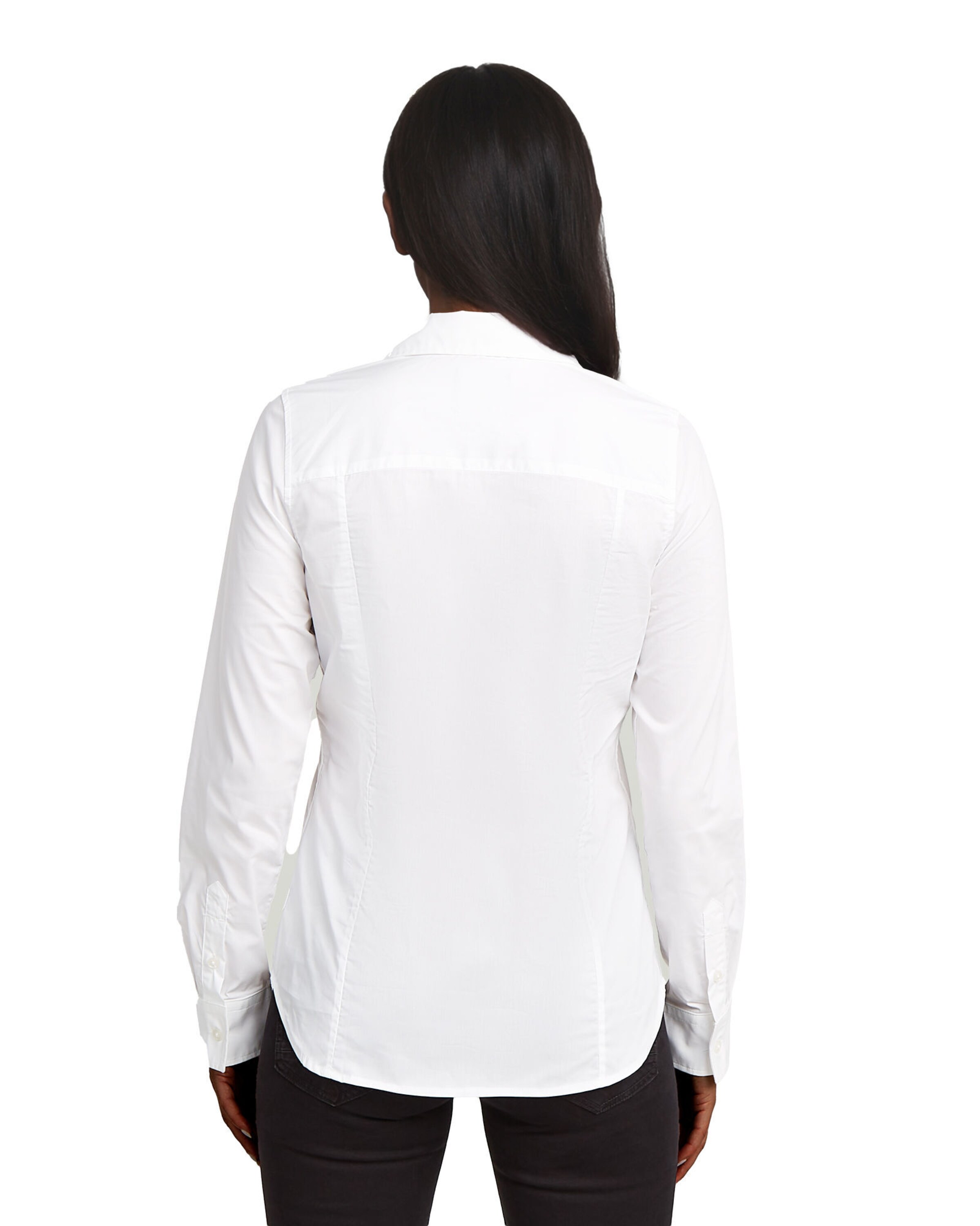 G-STAR Shirt 'Slim Poplin' in Wit