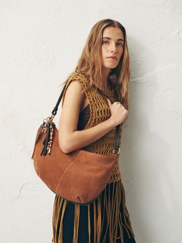Sac à bandoulière Next en marron