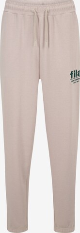 FILA Regular Broek in Beige: voorkant