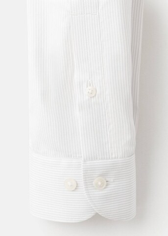 MANGO MAN Slim fit Button Up Shirt 'Vecchia1' in White