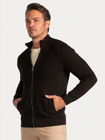 Jacey Quinn Strickjacke 'Moline' in Schwarz