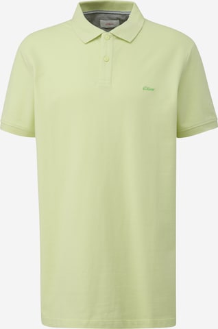 T-Shirt s.Oliver Red Label Big & Tall en vert : devant