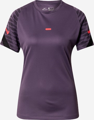 T-shirt fonctionnel 'Strike 21' NIKE en violet : devant