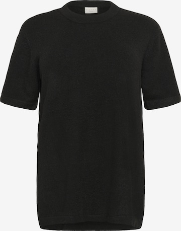 Pull-over 'KCNiela' KAFFE CURVE en noir : devant