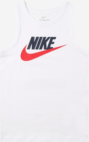 Nike Sportswear Tričko 'ESSNTL HBR' - biela: predná strana