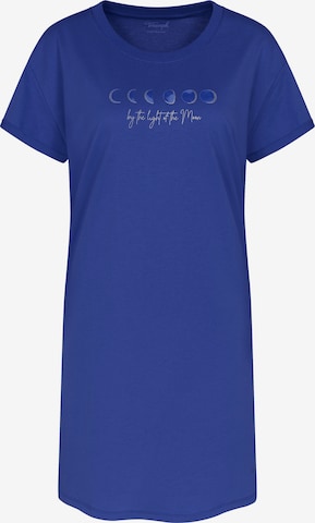 Chemise de nuit TRIUMPH en bleu : devant
