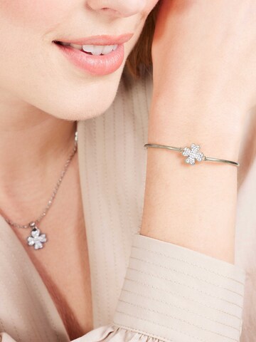 Lucardi Bracelet in Silver: front