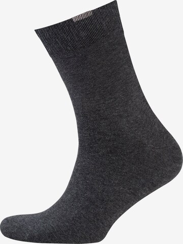 Chaussettes ' Passt Perfekt ' Nur Der en gris