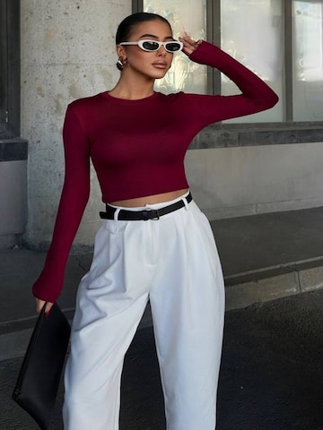 WOMAN VISION Shirt in Rood: voorkant