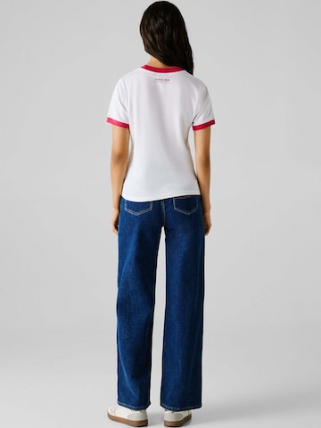 T-Shirt Red Bull Racing x Pepe Jeans en blanc
