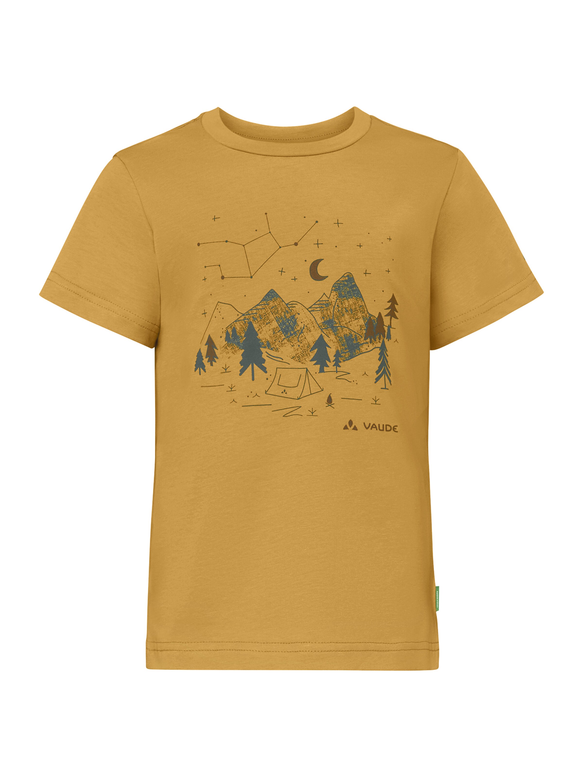 VAUDE Funktionsshirt 'Lezza' in Gelb: Vorderseite