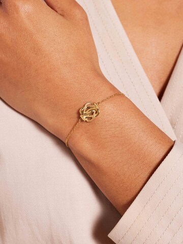 Lucardi Armband 'Dagi' in Goud: voorkant