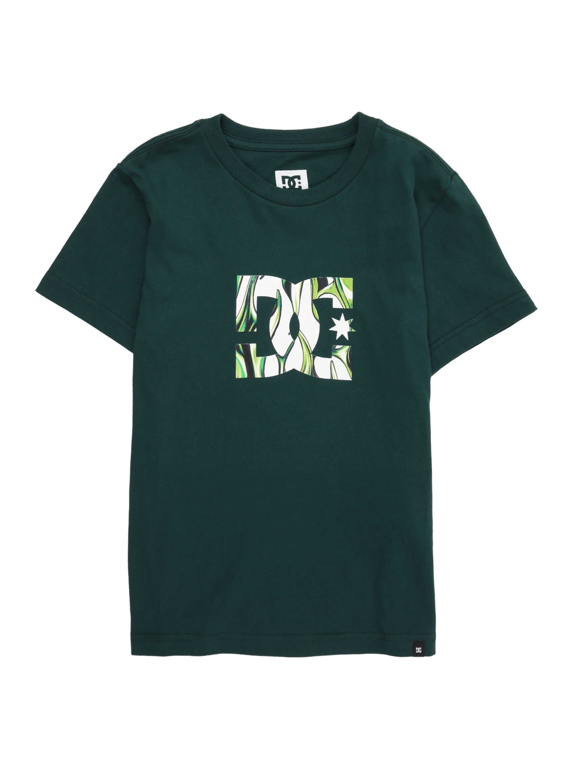 žalia DC Shoes Sportiniai marškinėliai: priekis