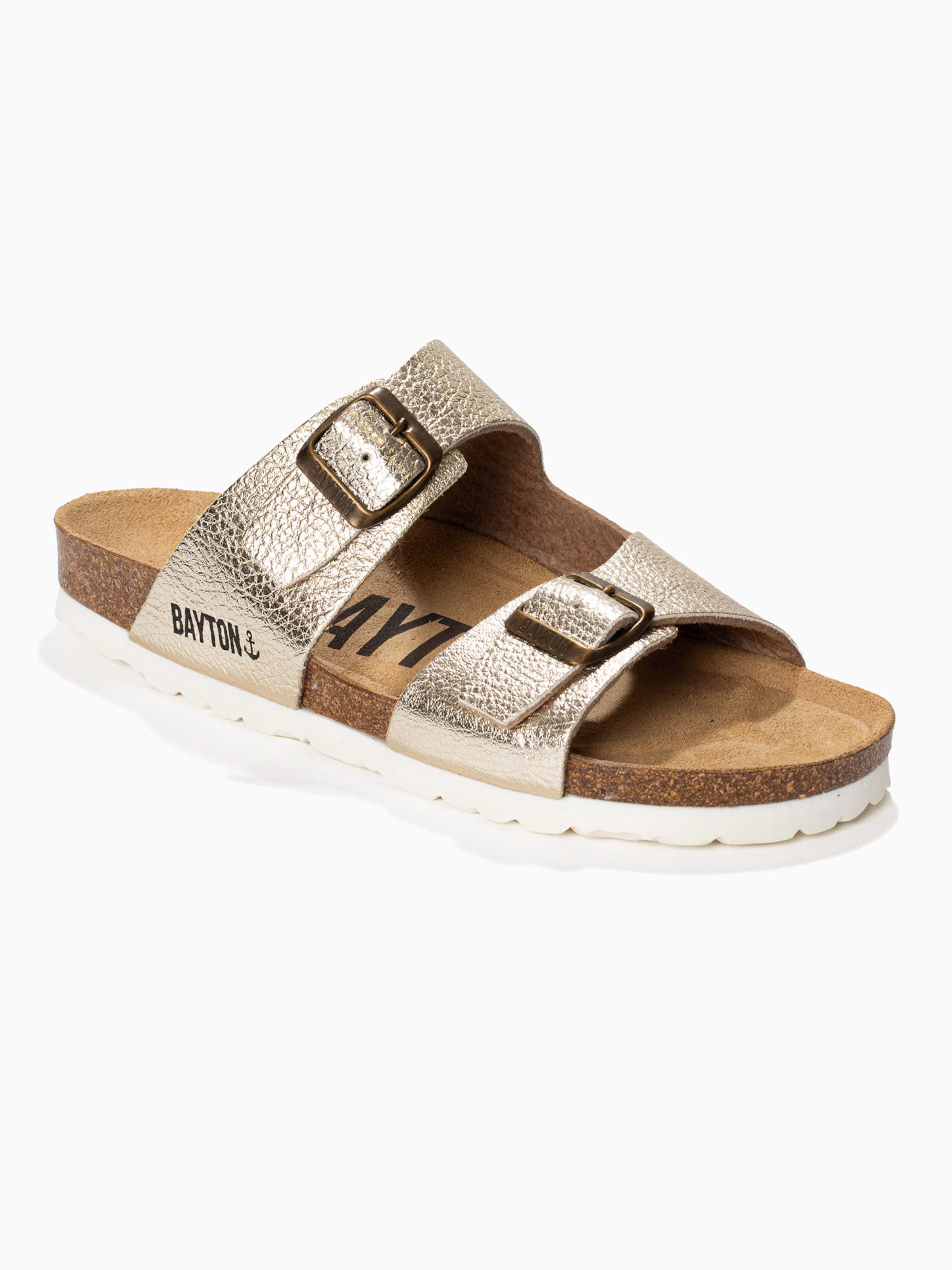 Bayton - Sapato aberto 'ILITHYE' em ouro