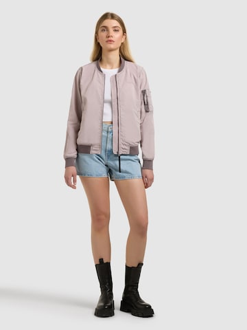 khujo Jacke 'DENZ' in Lila