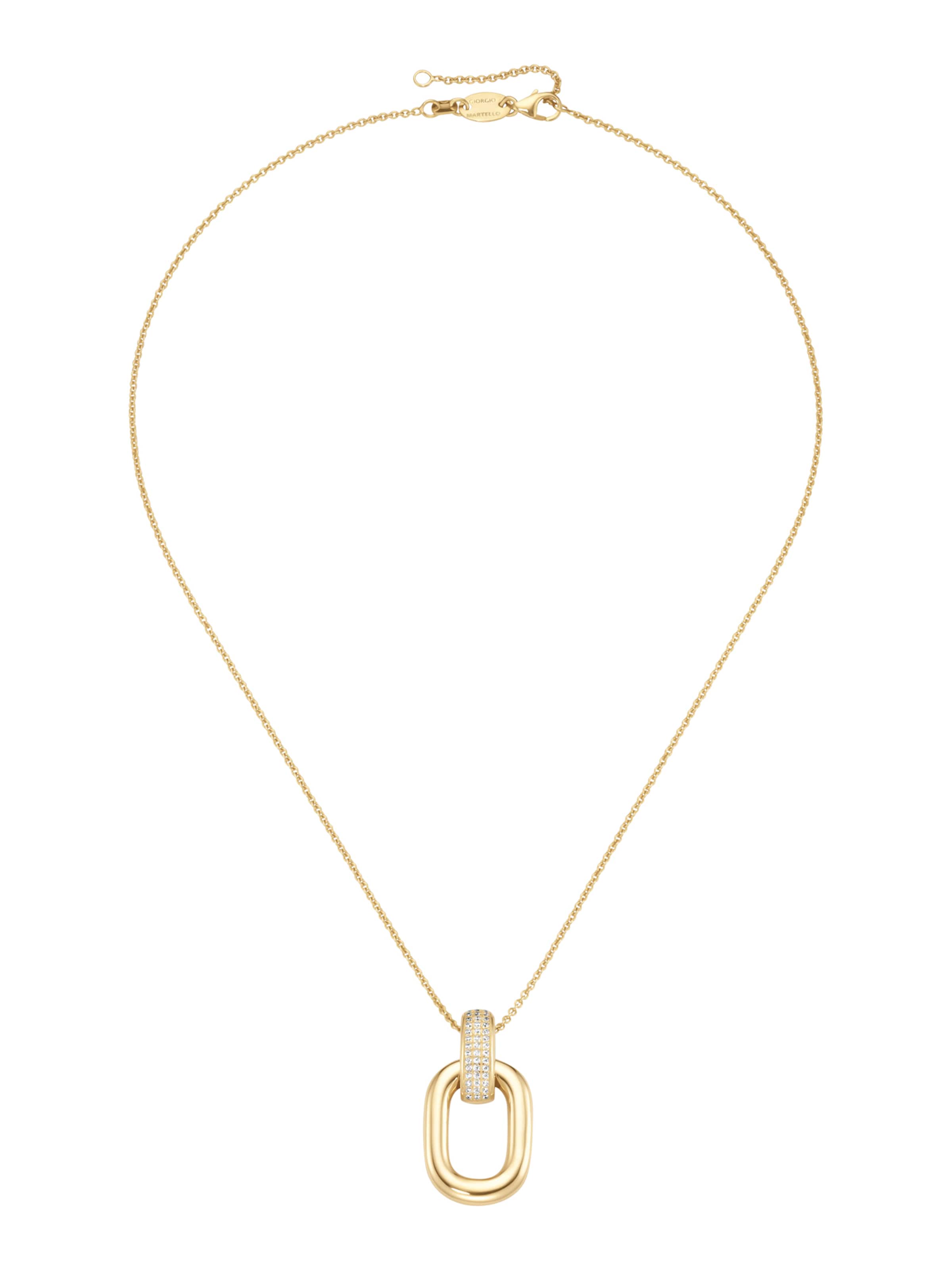 Giorgio Martello Milano - Cadena en oro: frente