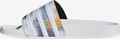 ADIDAS ORIGINALS Чехли 'Adilette ' в тъмносиньо / оранжево / бяло, Преглед на продукта