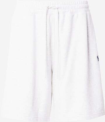 Abercrombie & Fitch Regular Trousers in Grey: front